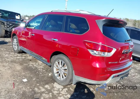 2016 Nissan Pathfinder Sl z USA, uszkodzony, nr VIN 5N1AR2MNXGC623660